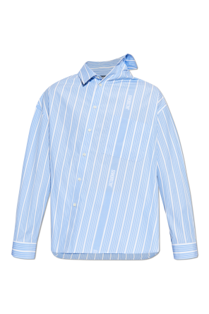 jacquemus 変形シャツ Jacquemus 'Cuadro' asymmetrical shirt | Men's Clothing | Vitkac